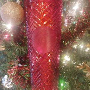 **SOLD**Starbucks 24oz Red Jeweled Cold Cup